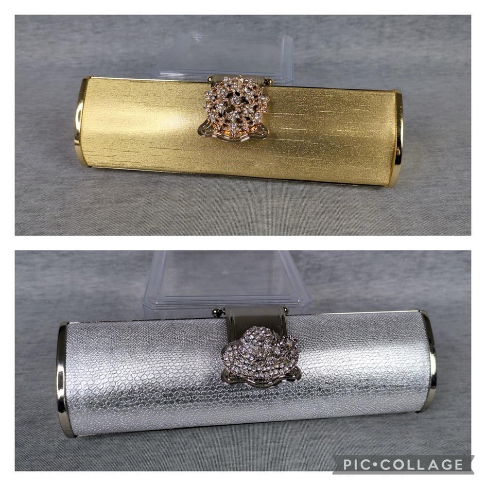 Two Pieces of Metallic Tone Clutches